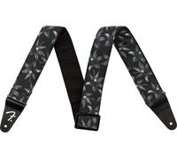 Fender® »HAWAIIAN GUITAR STRAP« Sangle pour guitare| Largeur: 5cm | Longueur: 86-150cm | Couleur: Black Floral