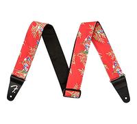Fender® »HAWAIIAN GUITAR STRAP« Sangle pour guitare| Largeur: 5cm | Longueur: 86-150cm | Couleur: Red Floral