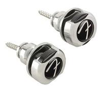 Fender – Verrous de sangle Infinity Strap Locks – Rotation 360° – Chrome – Lot de 2