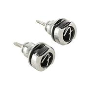 Fender – Verrous de sangle Infinity Strap Locks – Rotation 360° – Chrome – Lot de 2