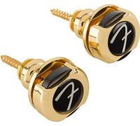 Fender Infinity Verrou de Sangle Guitare Rotatif 360° - Or | Rotation 360°, sécurise la sangle, compatible guitare électrique & basse, finition or, installation facile