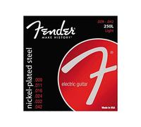 Fender Jeu de cordes guitare électrique, 250L Nickel-Plasted Steel, Idéal pour le Rock et d'autres Styles de Musique où la Guitare Prédomine