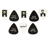 Fender® »JOE STRUMMER PICK TIN - MEDIUM - 8 PACK« Médiators en celluloïd - Forme 351 - Medium - Pack de 8 - Couleur: JS Artwork