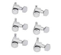 Fender Mécaniques bloquantes pour guitare électrique Stratocaster/Telecaster – Lot de 6 – Chrome