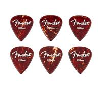 Fender Lot de 6 médiators en acrylique Aero 351, 1,25 mm