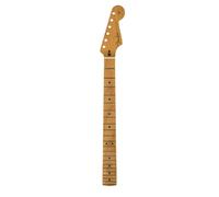 Satin Roasted Maple Strat Neck 22 Jumbo Frets 12 Maple Flat Oval Shape