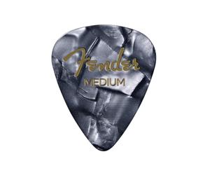 Fender Médiators 351 Celluloïd Premium Médium 12x | Lot de 12 médiators médium, celluloïd premium, idéal débutants & confirmés, grattage précis, guitare acoustique & électrique