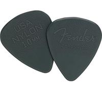 Fender Médiators 351 Nylon 1,00 mm pour Guitare Électrique 12x | Pack 12 médiators nylon, forme 351, 1 mm medium-heavy, idéal débutants & confirmés, guitare électrique & acoustique