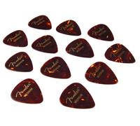 Fender Médiators écaille de tortue - Moyen - Paquet de 12 | Design bois de racine, Épaisseur « Medium », Forme traditionnelle, Le médiator qu’il vous faut