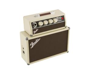 Fender Mini Tone Master Ampli Guitare Électrique Portable, Tan | Alimentation par piles ou secteur, prise casque pour s'entraîner en silence, design compact, ampli idéal pour débuter