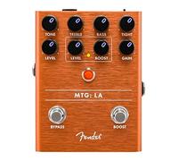 Fender MTG:LA Pédale Distorsion à Lampe pour Guitare Électrique | Distorsion analogique à lampe, overdrive chaleureux, guitare électrique, son vintage, True Bypass, Fender