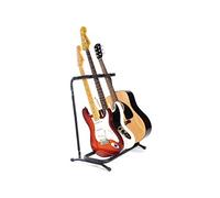 Fender Multi-Stand Rack Pliable pour 3 Guitares | Support 3 guitares, pliable et compact, rangement sécurisé, idéal guitares électriques & acoustiques, usage scène ou studio