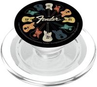 Fender Multicolor Vintage Stratocaster Rock Guitars Circle PopSockets PopGrip pour MagSafe