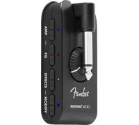 Fender Mustang Micro Amplificateur pour Guitare, Amplificateur Casque Tout-en-Un avec 12 Modèles d'Amplis, 12 Effets, Streaming Audio Bluetooth, EQ Réglable