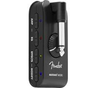 Fender Mustang Micro Amplificateur pour Guitare, Amplificateur Casque Tout-en-Un avec 12 Modèles d'Amplis, 12 Effets, Streaming Audio Bluetooth, EQ Réglable