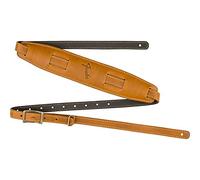 Fender Mustang Vintage Saddle Sangle Guitare Cuir Butterscotch | Cuir véritable, look vintage, confort longue durée, compatible guitare électrique & acoustique, style rétro butterscotch
