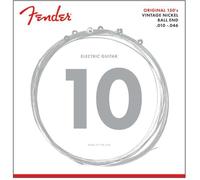 Fender Original 150 Electric Guitar Strings, Pure Nickel Wound, Ball End, 150R .010-.046 Gauges, (6)