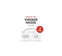 Fender Original 150 String Set - 150L (009/042) - 3 Pack - Pure Vintage Nickel - Ball Ends,073-0150-309