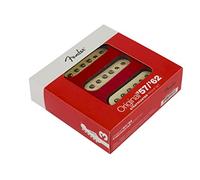 Fender Original '57/'62 Micros Strat Vintage Simple Bobinage Blanc Vieilli | X 3 simple bobinage, ton vintage années 50-60, alnico 5, pour Strat, son clair, chaleureux, remplacement authentique