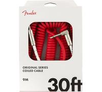 Fender Original Séries - Câble pour Instrument - 9m - Droit/Angle - Fiesta Red