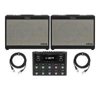 Fender Pack Stereo Tone Master Pro + FR-12 (X2) + XLR 6M (X2) Multi effets guitare électrique