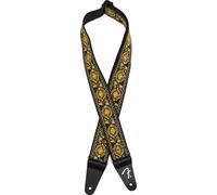 Fender Pasadena Woven Strap, Yellow Lotus, 2"
