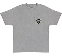 Fender Pick Patch Pocket Tee, Athletic Gray, M