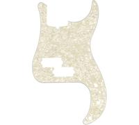 Fender Pickguard, Precision Bass, 13-Hole Mount, Aged White Pearl, 4-P