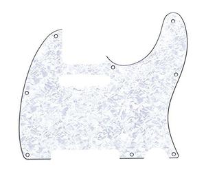 Fender Pickguard standard pour Telecaster, 8 trous, 4 plis, blanc nacré