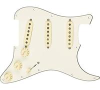 Fender Pickguard Stratocaster Pré-Câblé CS Texas Special S/S/S | Amélioration facile, micros CS Texas Special S/S/S, son blues puissant, blanc parchemin, installation facile
