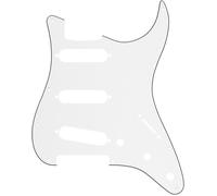 Fender Pickguard, Stratocaster S/S/S, 11-Hole Mount, Parchment P/B/P,