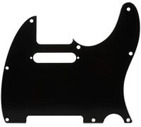 Fender Pickguard Tele 8 trous Multi-Plis, Remplacement Guitare | Pickguard Tele remplacement, multi-plis, 8 trous, compatible Fender Tele, tortoise, noir, blanc nacré, mise à niveau facile