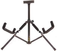 Fender Pied de Guitare Acoustique Mini Compact & Portable | Support de sol pliable, léger et compact, idéal pour guitare folk acoustique, rangement facile, usage scénique ou maison