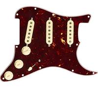 Fender Pré-Filaire Pickguard Strat Vintage Sans Bruit de Vintage - S/S/S - Shell de Tortue 0992345500 Rouge