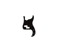 Fender Pickguard P-Bass 099-1352-000 - 3-plis noir - 13 trous (encoche de tige de botte)