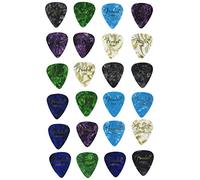 Fender Premium Cell Mix Pick Pack, Jeu de 24 médiators pour guitare et guitare basse - Variation des couleurs et de l'épaisseur 0980351924