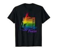 Fender Pride Rainbow Sketch Guitar T-Shirt