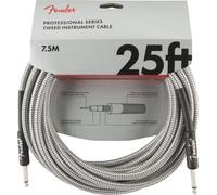 Fender PRO 25 INST CABLE WHT TWD
