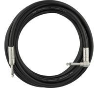 Fender Pro Câble Instrument Kill Switch Straight/Angle 18.6ft | Câble guitare électrique, connecteur droit/angle, kill switch intégré, sans bruit, performance scénique, 18.6ft
