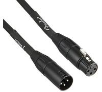 Fender PRO Câble Microphone XLR Blindé pour Studio 15ft | Câble XLR professionnel, rejet du bruit, idéal enregistrement studio & scène, connecteurs robustes, signal audio clair