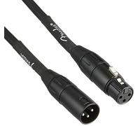 Fender PRO Câble Microphone XLR Équilibré 10 ft | Câble XLR professionnel, signal équilibré, studio & scène, connecteurs robustes, enregistrement haute fidélité