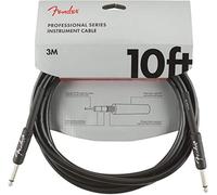 Fender Câble instrument guitare Professional Series 3 m droit/droit Noir