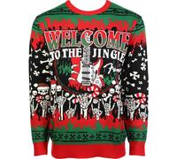 Fender Pull de Noël Moche, XL, Guitare et Musique Idée Cadeau pour Les fêtes