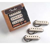 Fender 099-2117-000 Ensemble de micros Strat d'origine '57 / '62 - Blanc vieilli