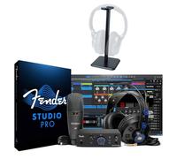 Fender Quantum Creator Kit d'enregistrement avec trépied Keepdrum pour casque
