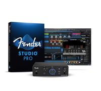 Fender Quantum LT 2 | Interface audio USB-C pour la production musicale, préampli micro MAX-HD, entrée instrument, pilotes à faible latence, boucle, sorties équilibrées, ampli casque, Mac & PC