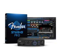Fender Quantum LT 4 | Interface audio USB-C 4x2 pour la production musicale, préamplis micro MAX-HD doubles, entrées instruments doubles, pilotes à faible latence, Mac & PC
