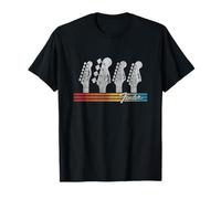 Fender Rainbow Gradient Stratocaster Line Up T-Shirt