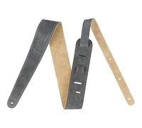 Fender©"Reversible Suede Sangle pour Guitare et Basse - 5cm de large - Gris/Beige