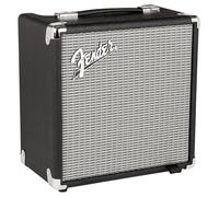 Fender Rumble 15 Ampli Basse 15 W Convient pour Guitare Basse électrique, ampli d'entraînement de Basse Petit/Compact, Noir/argenté